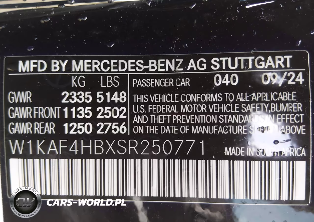 2025 Mercedes-Benz C 300 VIN:W1KAF4HBXSR250771 - 9