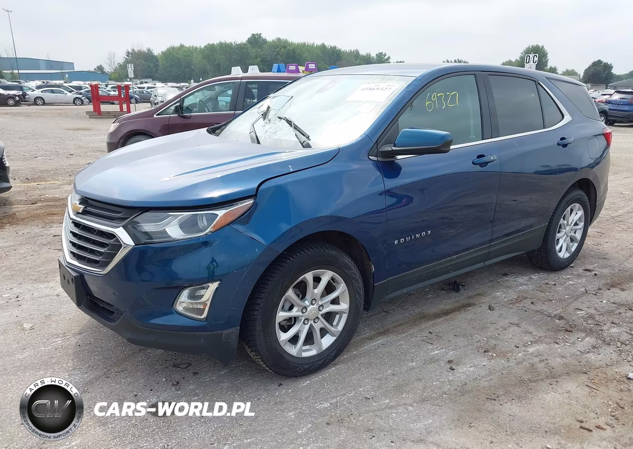 2020 Chevrolet Equinox Awd Lt 1.5L Turbo VIN:3GNAXUEVXLL166746 - 2