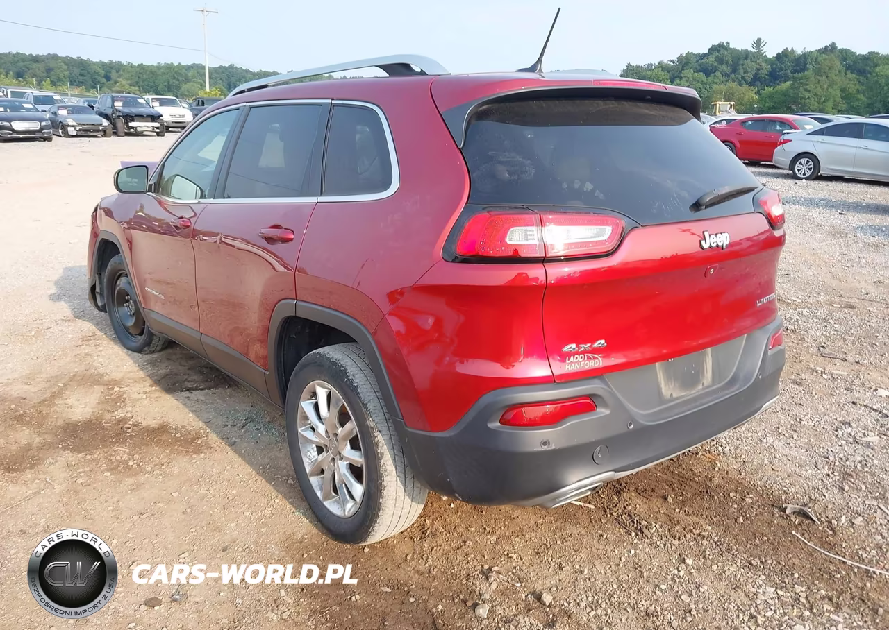 2015 Jeep Cherokee Limited VIN:1C4PJMDSXFW501420 - 3