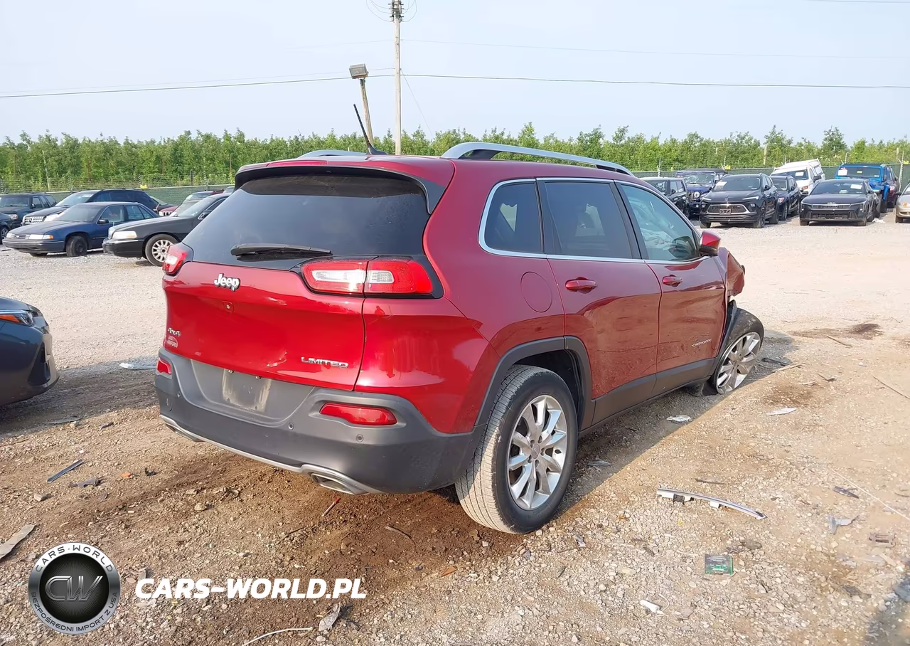 2015 Jeep Cherokee Limited VIN:1C4PJMDSXFW501420 - 4
