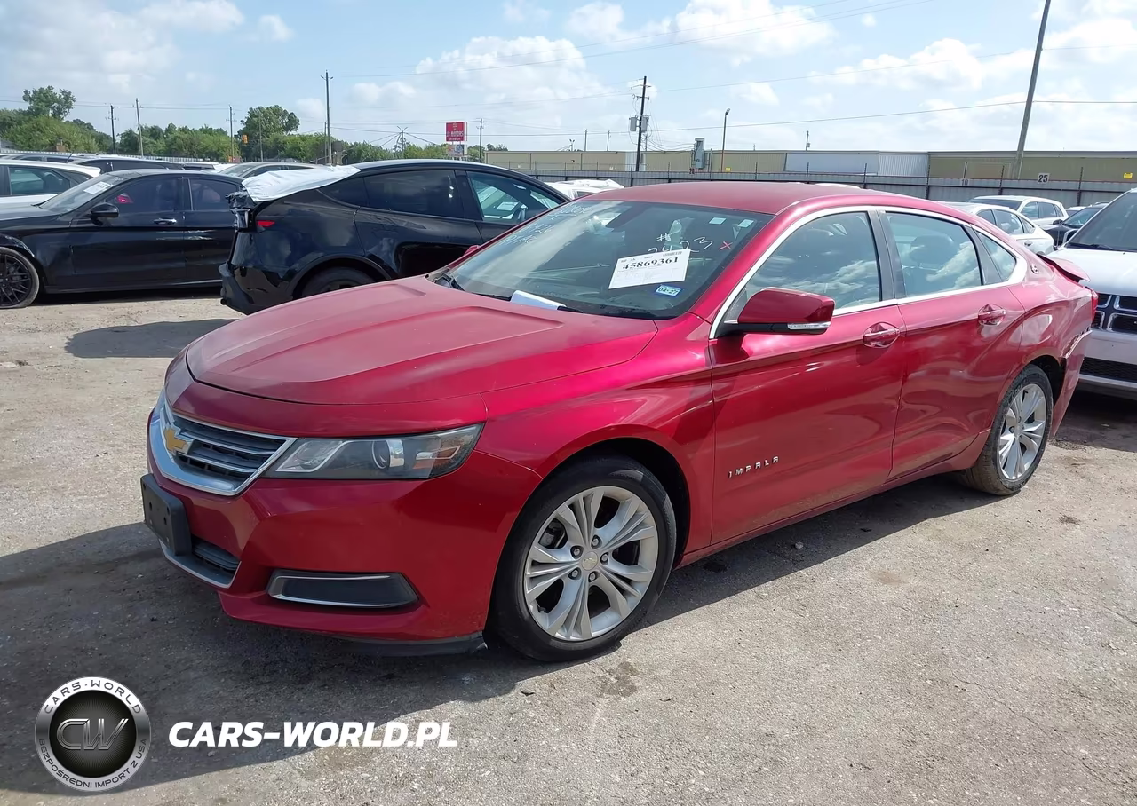 2014 Chevrolet Impala 1Lt VIN:1G1115SL7EU112423 - 2