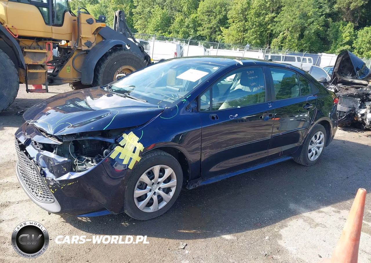 2020 Toyota Corolla Le VIN:5YFEPRAE5LP029794 - 2