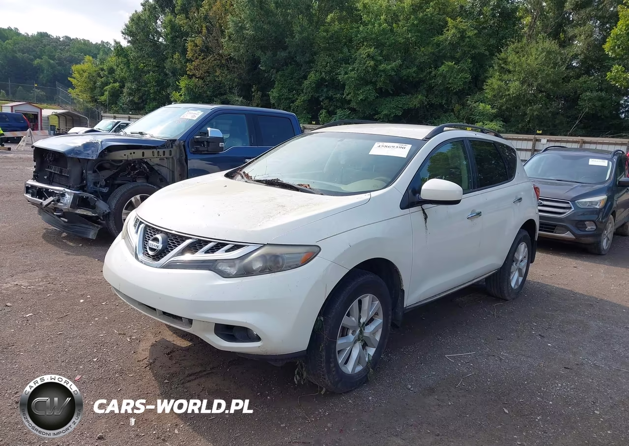2014 Nissan Murano Le-S-Sl-Sv VIN:JN8AZ1MU0EW416345 - 2