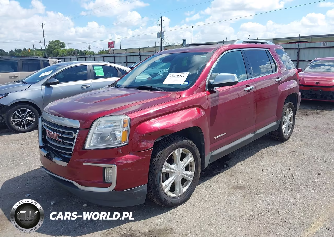 2017 GMC Terrain Slt VIN:2GKALPEK9H6206116 - 2