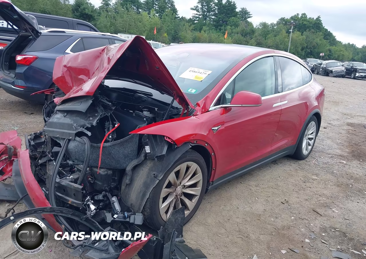 2018 Tesla Model X 100D-75D-P100D VIN:5YJXCDE23JF137587 - 2