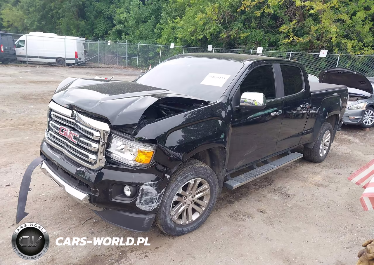 2016 GMC Canyon Slt VIN:1GTG6DE30G1369310 - 2