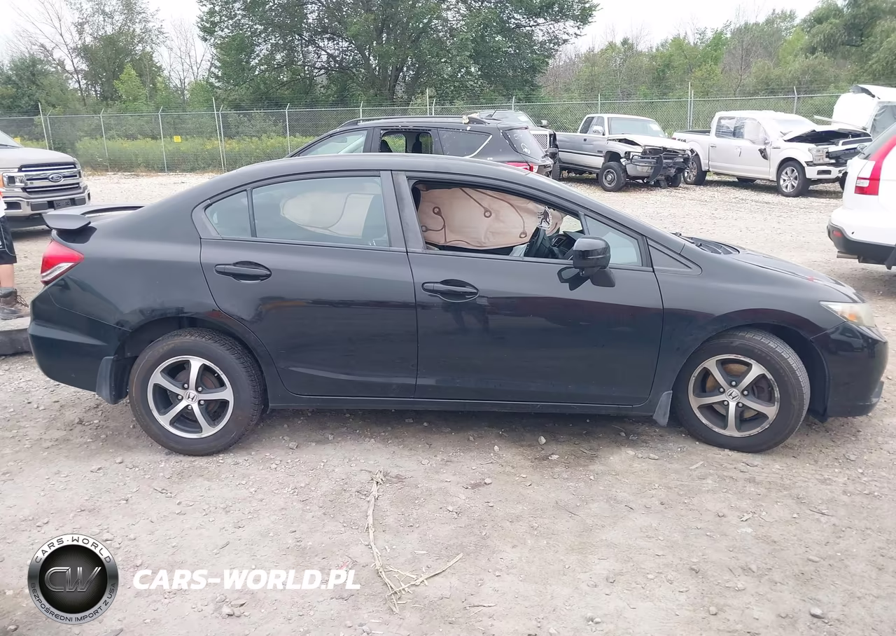 2015 Honda Civic Se VIN:2HGFB2F71FH509881 - 14