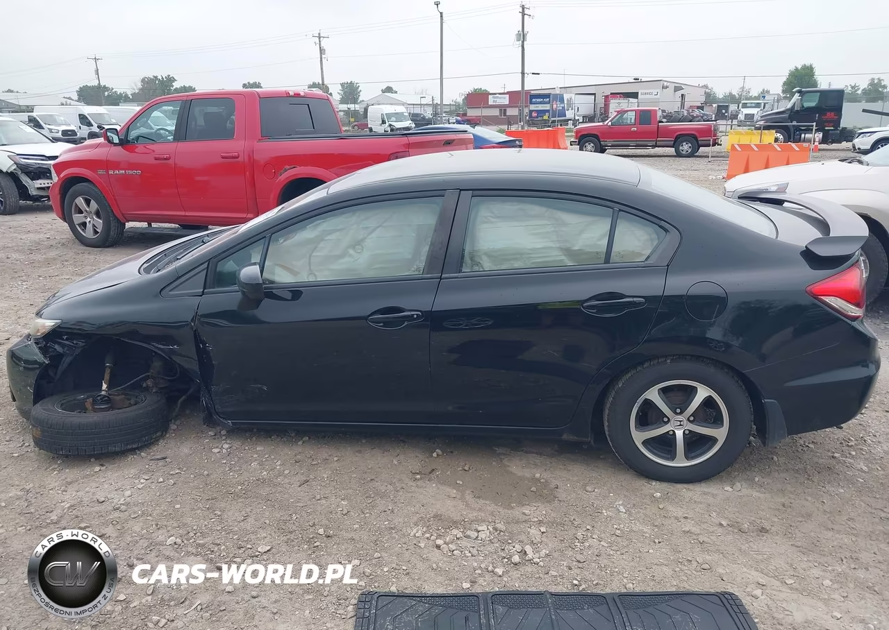 2015 Honda Civic Se VIN:2HGFB2F71FH509881 - 15