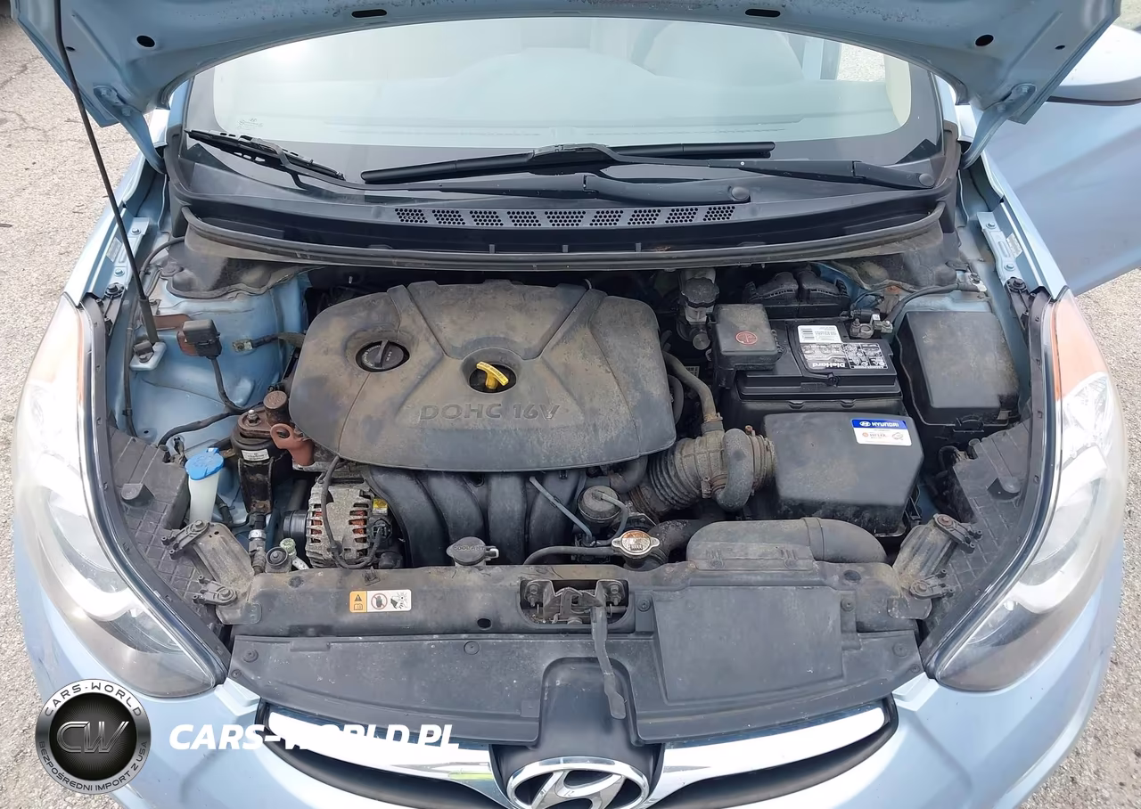2013 Hyundai Elantra Gls VIN:KMHDH4AE0DU784301 - 10