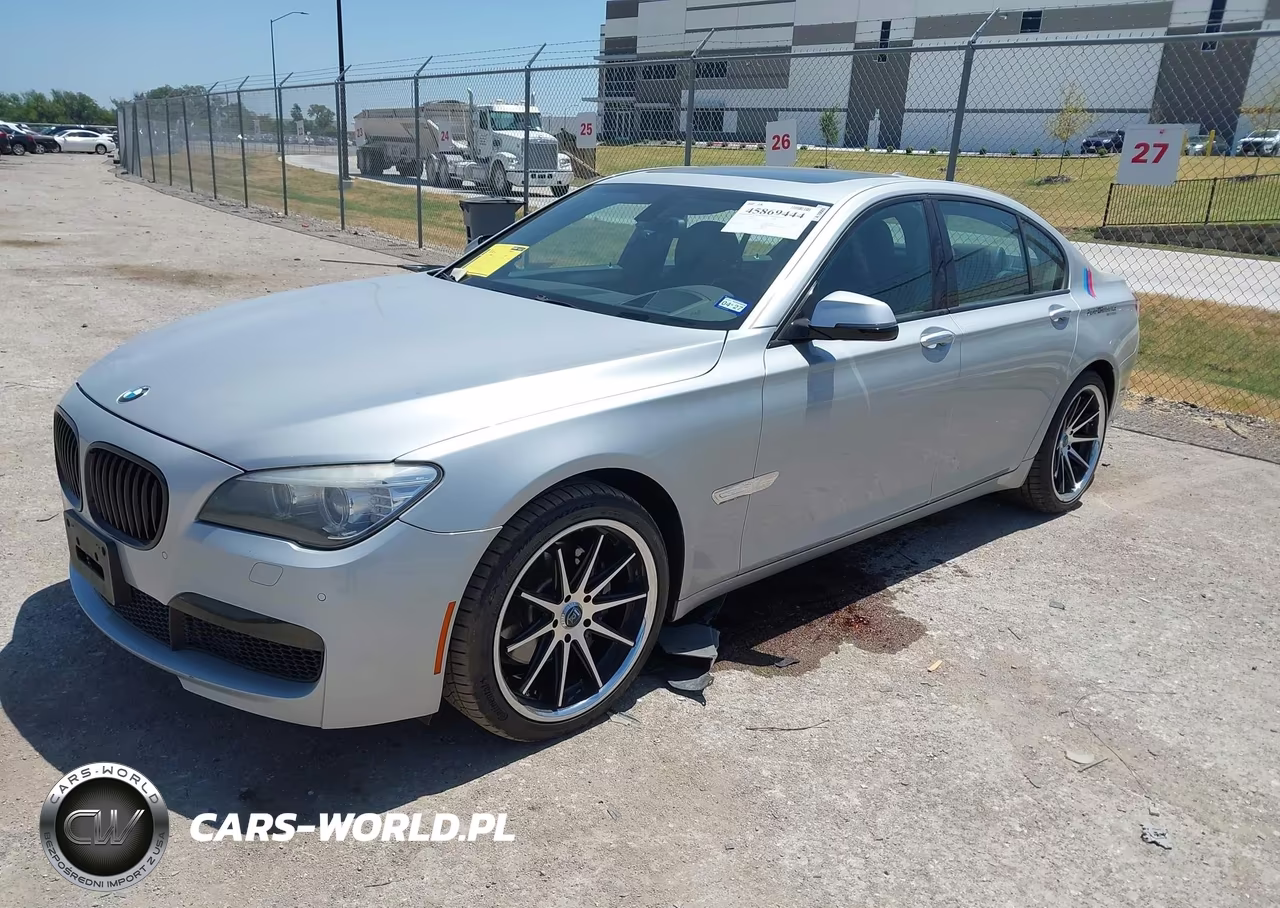 2013 BMW 740I VIN:WBAYA6C57DD143789 - 2