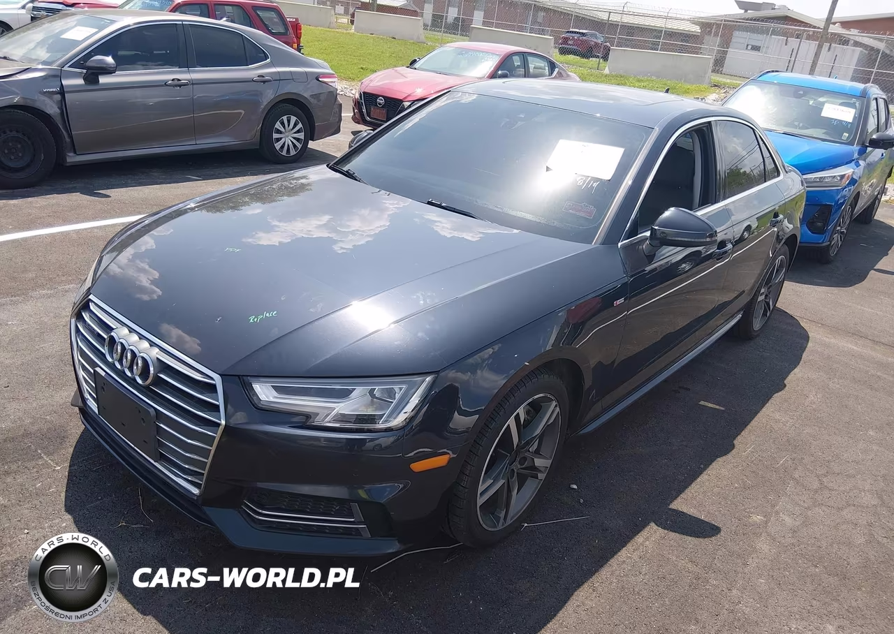 2017 Audi A4 Premium Plus VIN:WAUENAF42HN035979 - 2