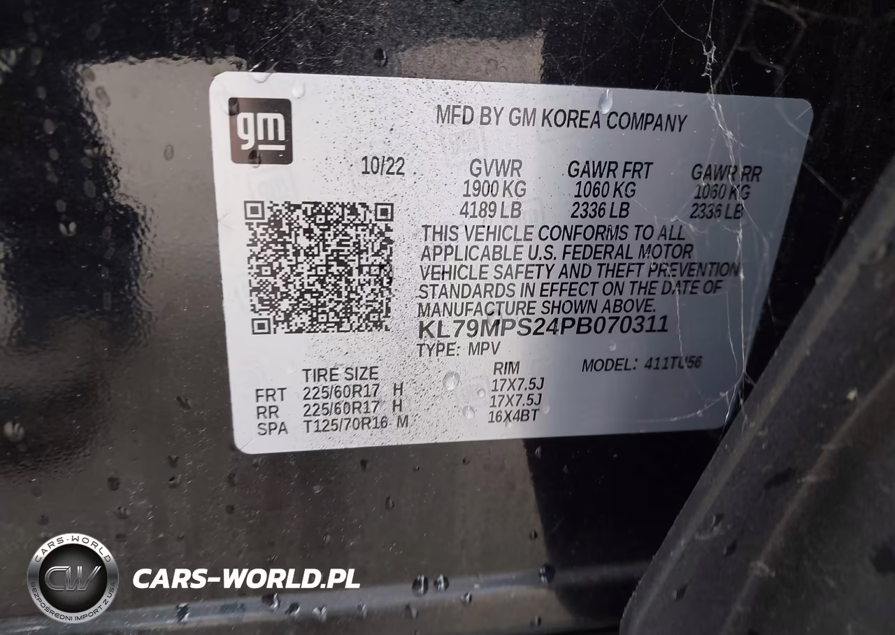 2023 Chevrolet Trailblazer Fwd Lt VIN:KL79MPS24PB070311 - 9