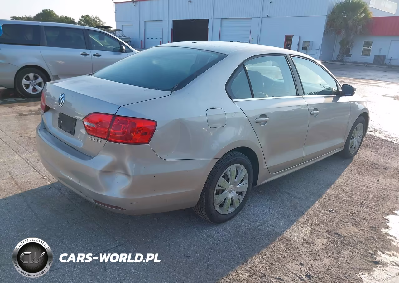 2013 Volkswagen Jetta 2.5L Se VIN:3VWDP7AJ5DM203186 - 4