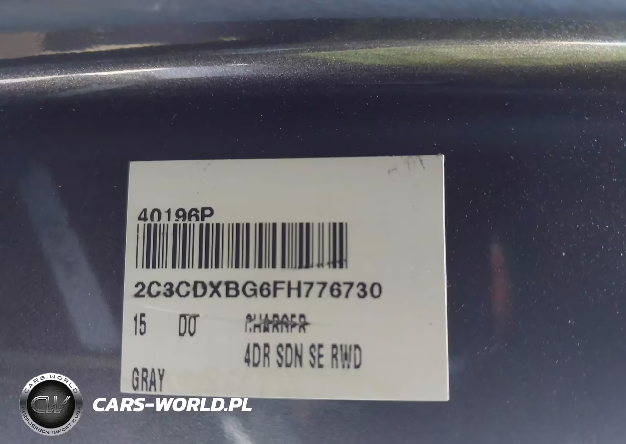 2015 Dodge Charger Se VIN:2C3CDXBG6FH776730 - 9