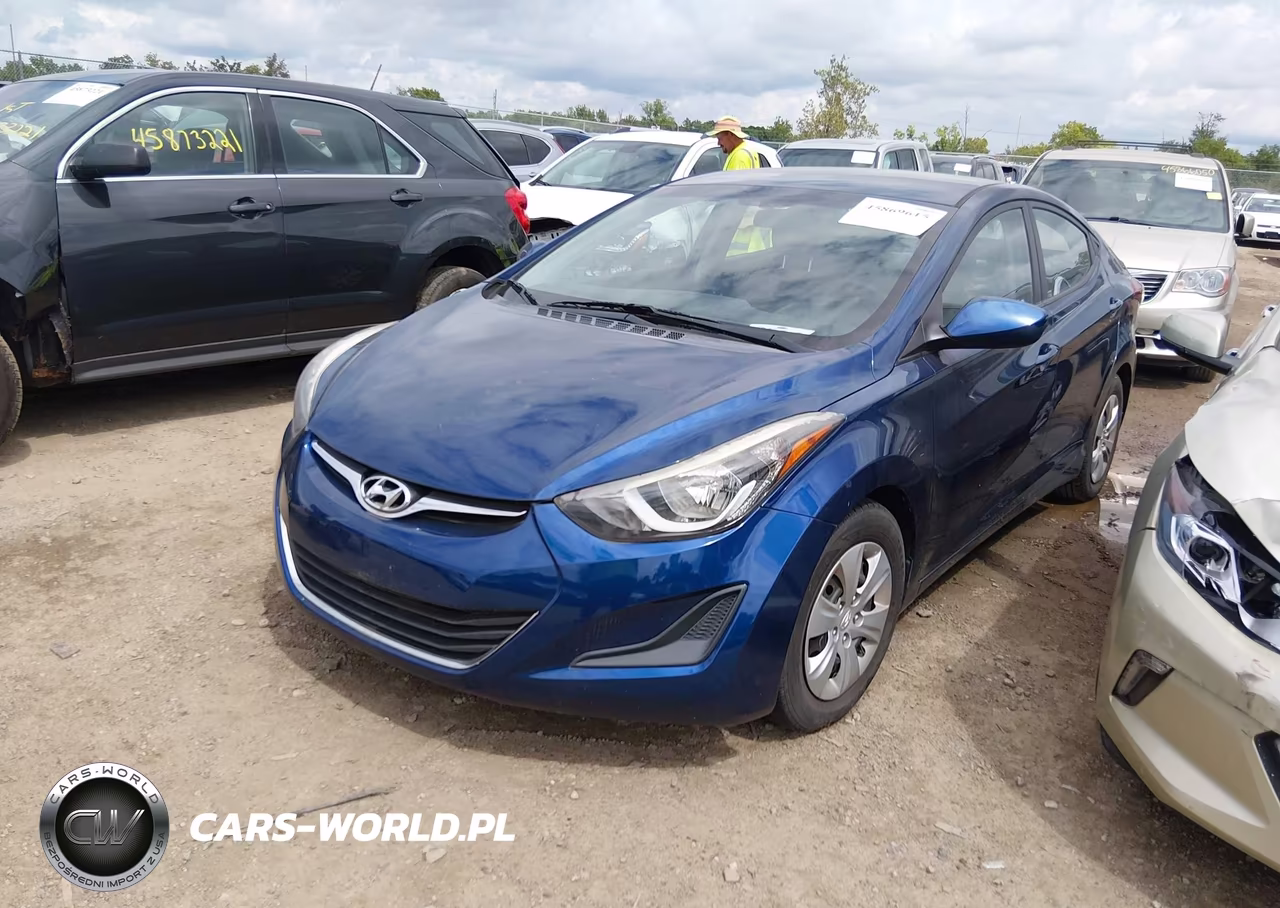 2016 Hyundai Elantra Se VIN:5NPDH4AE5GH715557 - 2