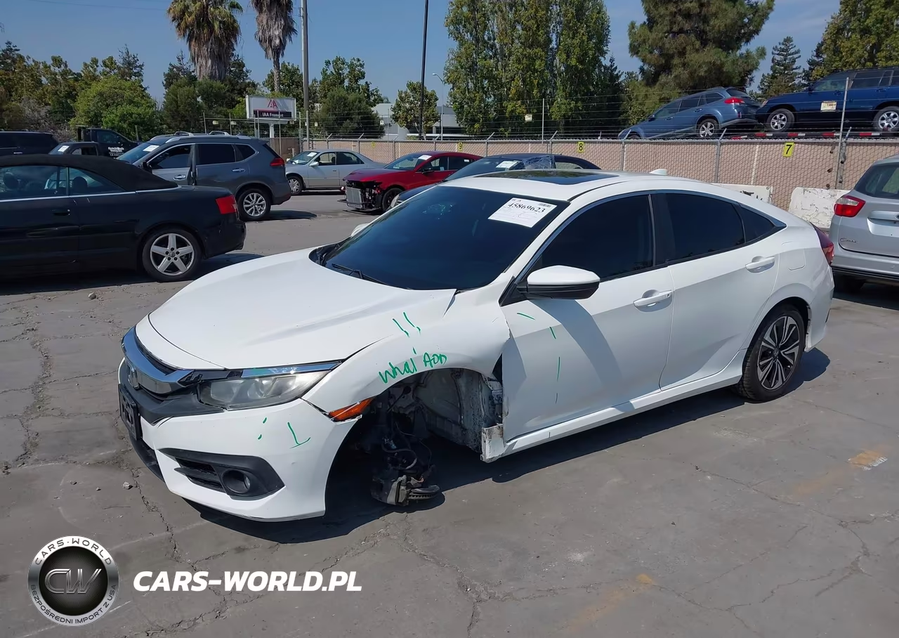 2016 Honda Civic Ex-T VIN:19XFC1F39GE209800 - 2