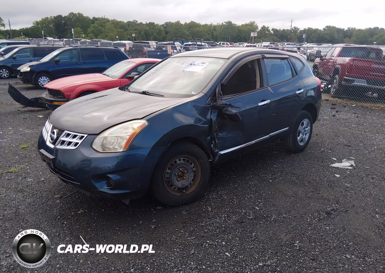 2013 Nissan Rogue S VIN:JN8AS5MT0DW545705 - 2