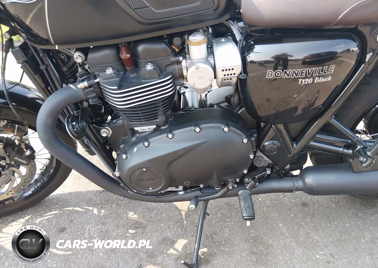 2023 Triumph Motorcycle Bonneville T120-Black VIN:SMTD40HL9PTBJ7402 - 8