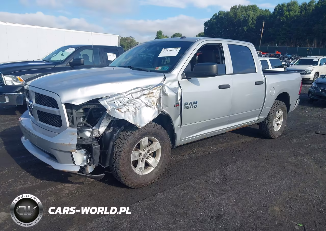 2016 Ram 1500 St VIN:3C6RR7KT9GG338846 - 2