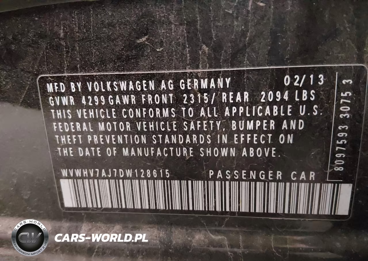 2013 Volkswagen Gti Wolfsburg Edition VIN:WVWHV7AJ7DW128615 - 9