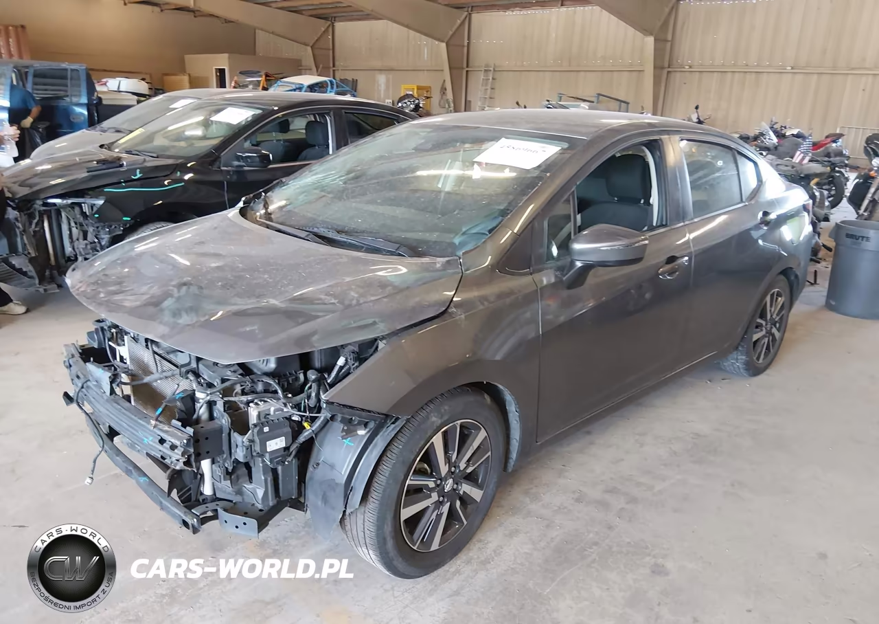 2021 Nissan Versa Sv Xtronic Cvt VIN:3N1CN8EV7ML885942 - 2