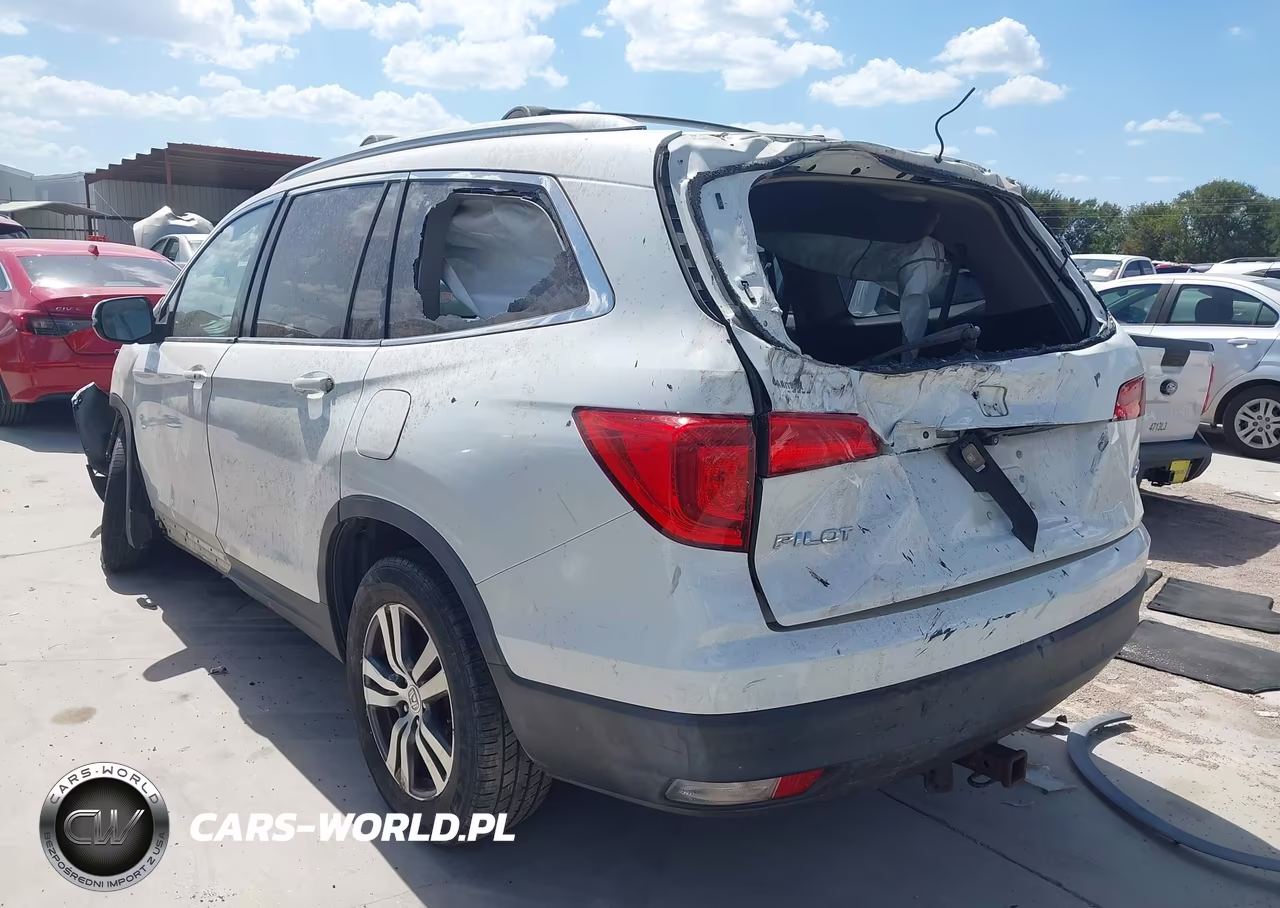 2016 Honda Pilot Ex-L VIN:5FNYF6H82GB076670 - 3