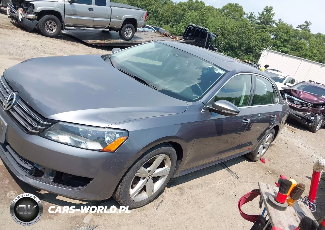 2012 Volkswagen Passat 2.5L Se VIN:1VWBP7A36CC031775 - 2