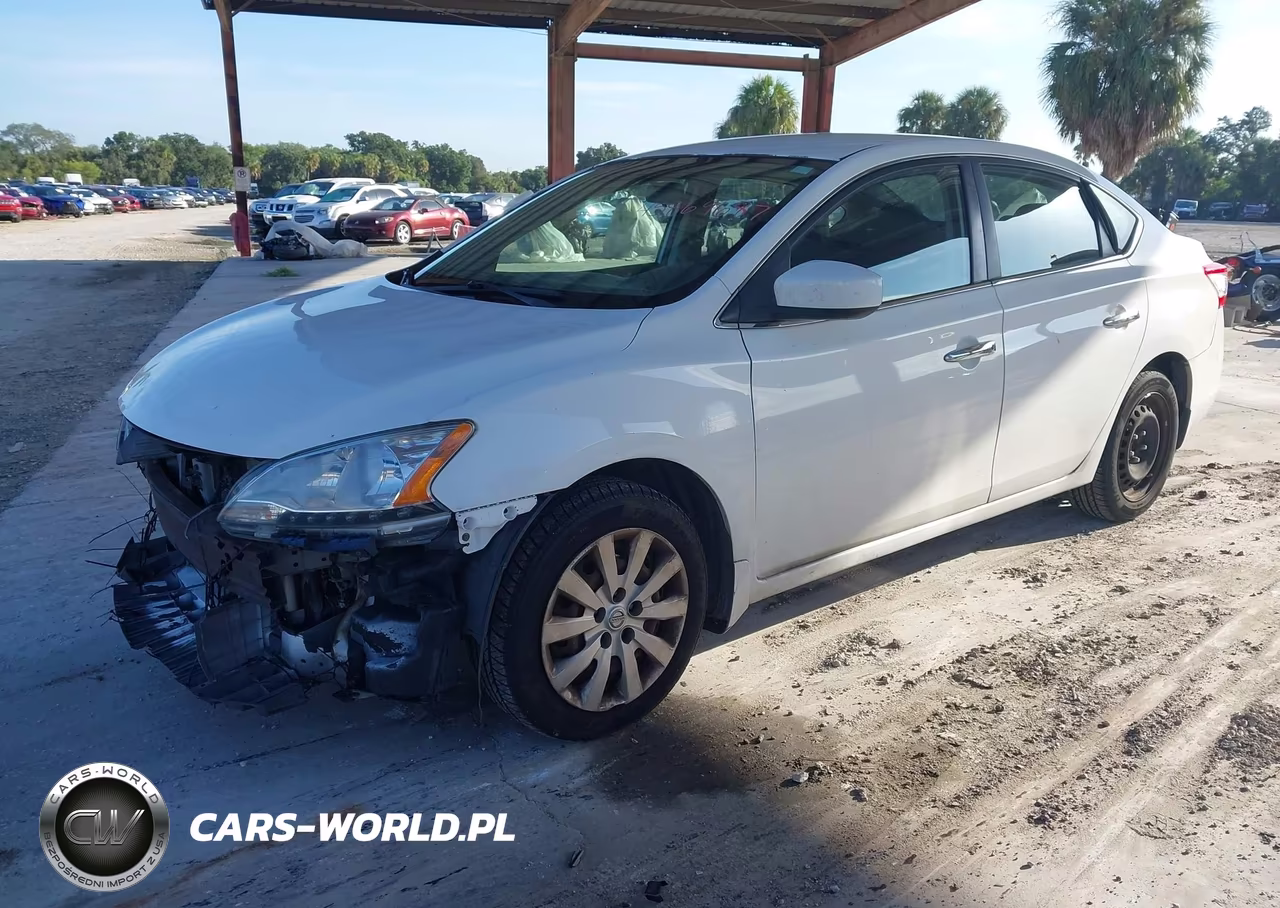 2015 Nissan Sentra S VIN:3N1AB7AP3FY285376 - 2