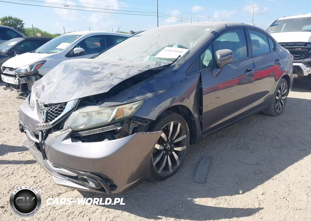 2014 Honda Civic Ex-L VIN:19XFB2F99EE073565 - 2
