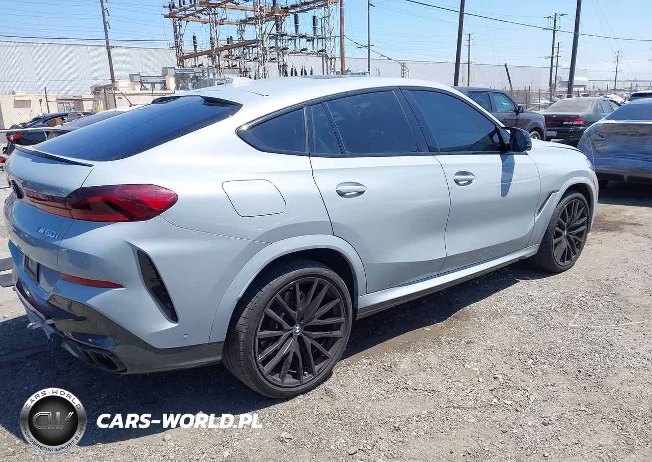 2025 BMW X6 M60I VIN:5UX43EX01S9X04233 - 4