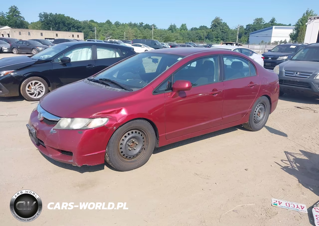 2010 Honda Civic Lx-S VIN:2HGFA1F62AH542952 - 2