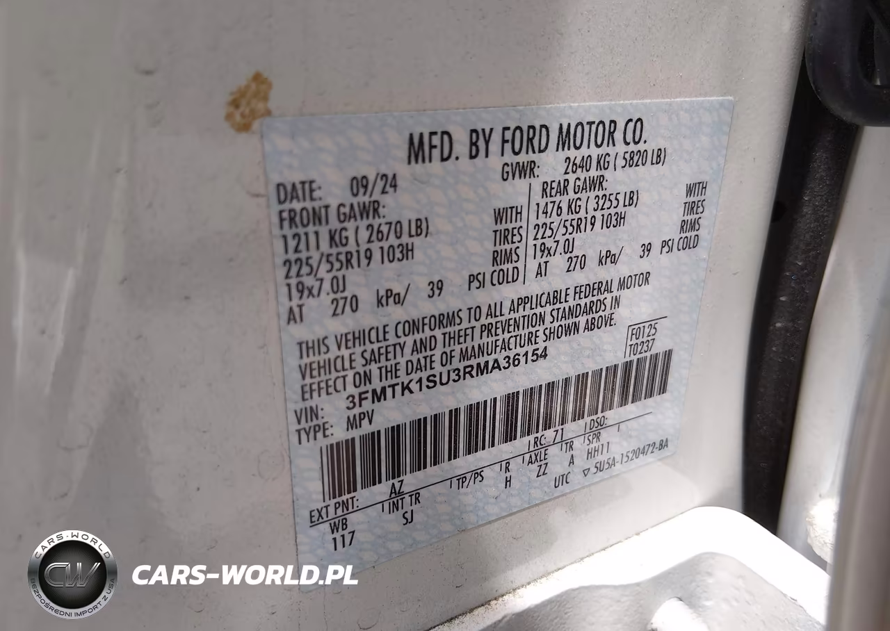 2024 Ford Mustang Mach-E Select VIN:3FMTK1SU3RMA36154 - 9