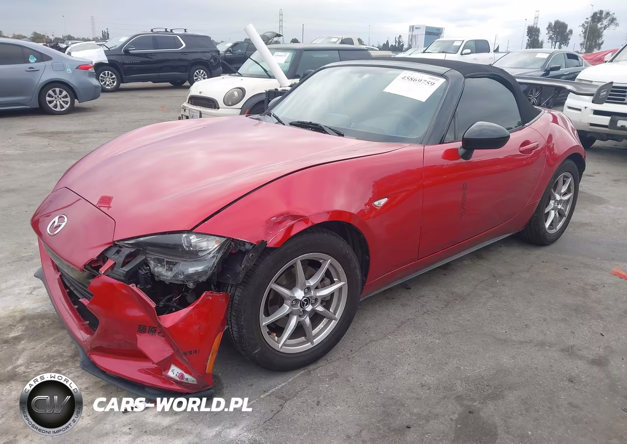 2016 Mazda Mx-5 Miata Club VIN:JM1NDAC76G0114152 - 2