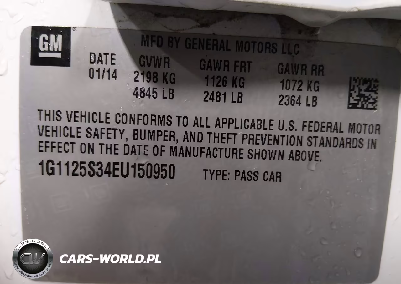 2014 Chevrolet Impala 2Lt VIN:1G1125S34EU150950 - 9