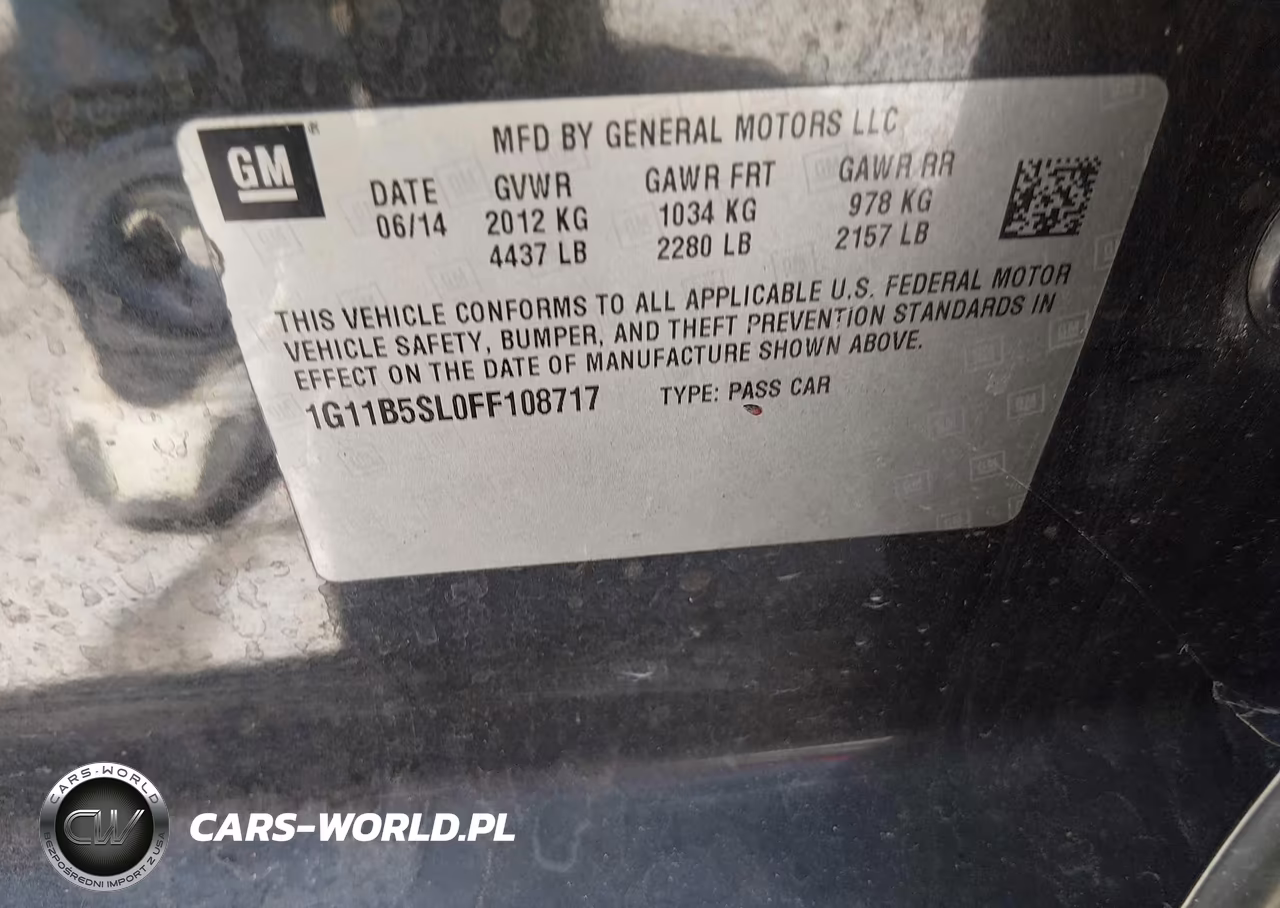 2015 Chevrolet Malibu Ls VIN:1G11B5SL0FF108717 - 9