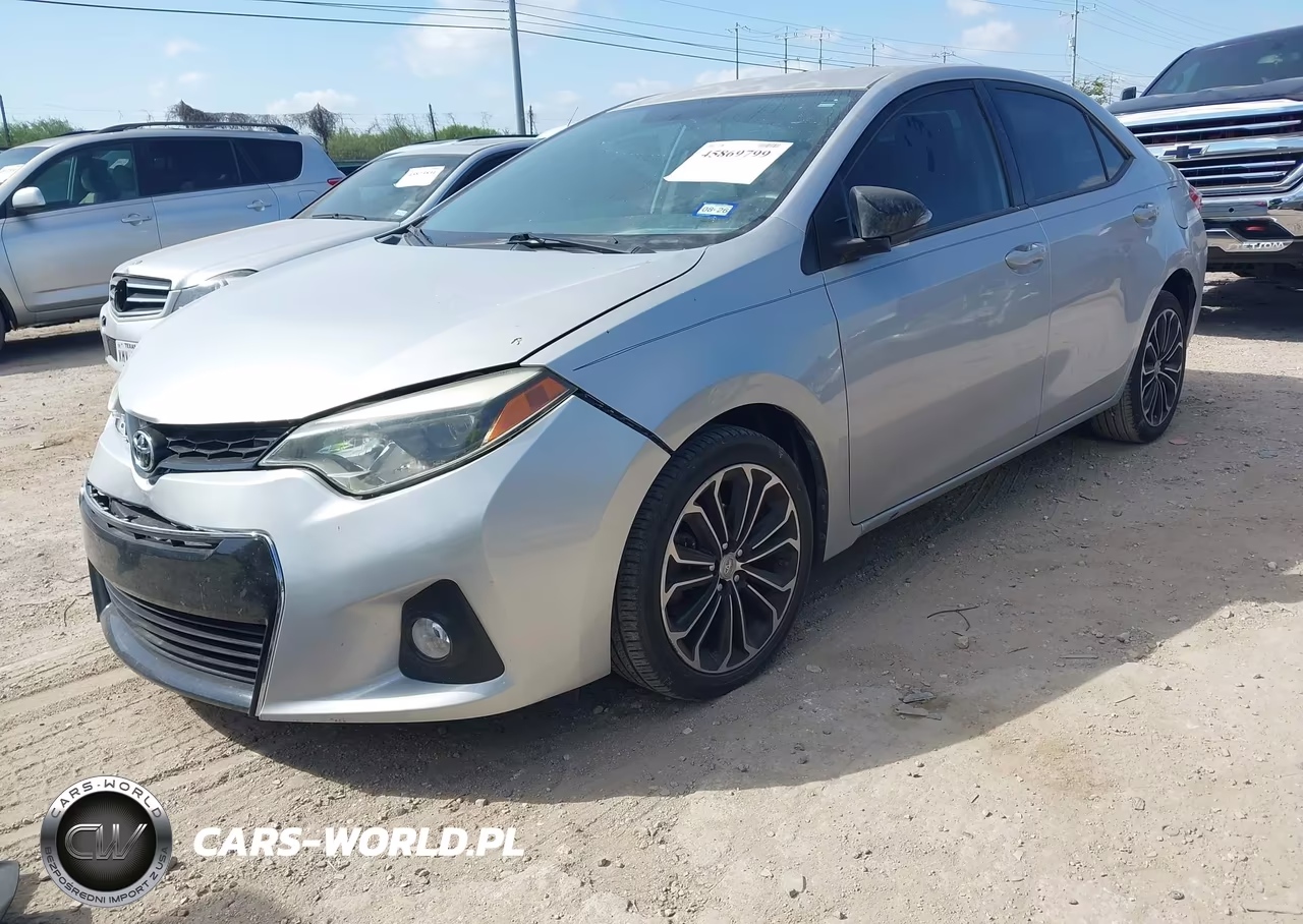 2016 Toyota Corolla S Plus VIN:5YFBURHEXGP382071 - 2
