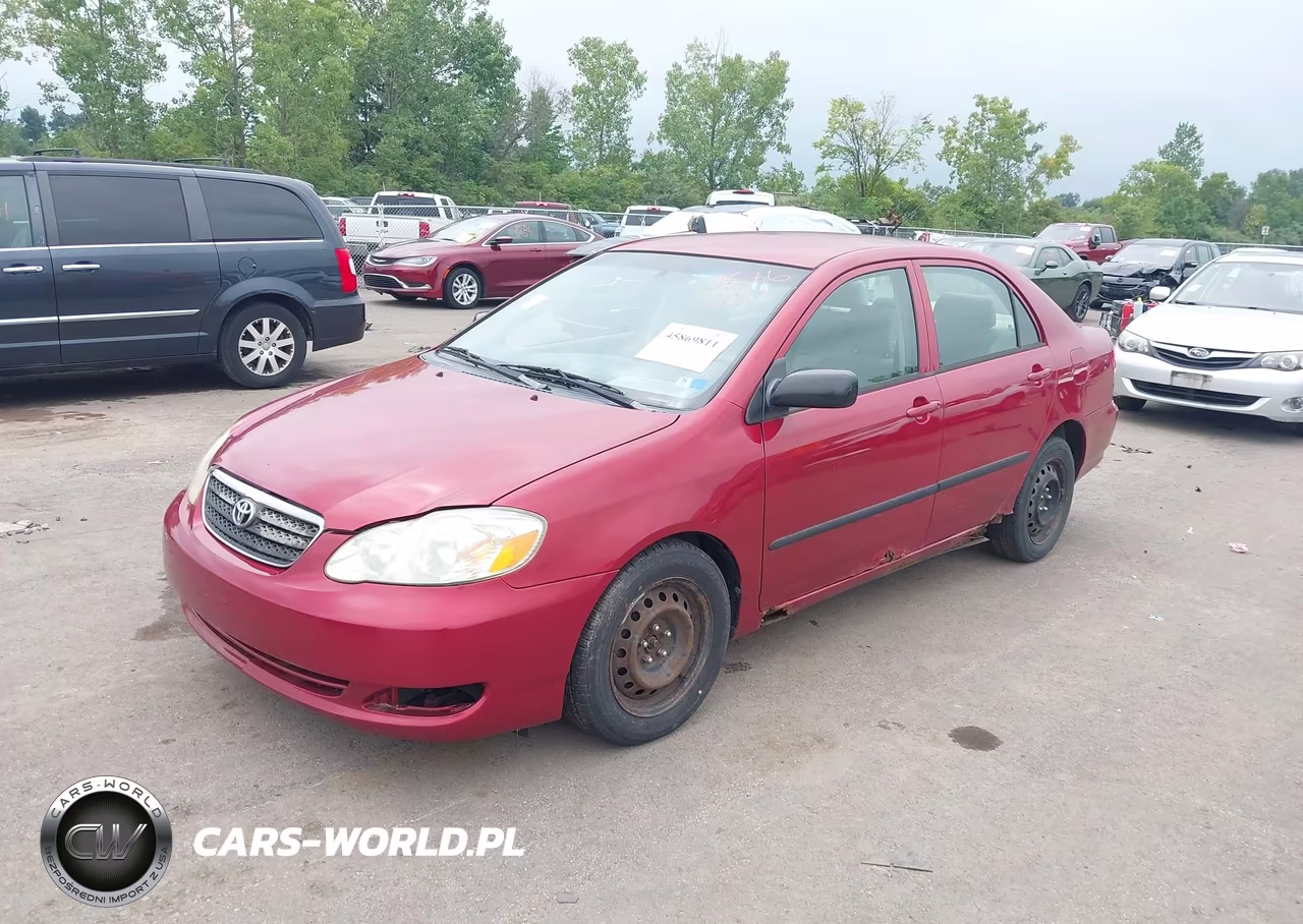 2007 Toyota Corolla Ce VIN:JTDBR32E270132048 - 2