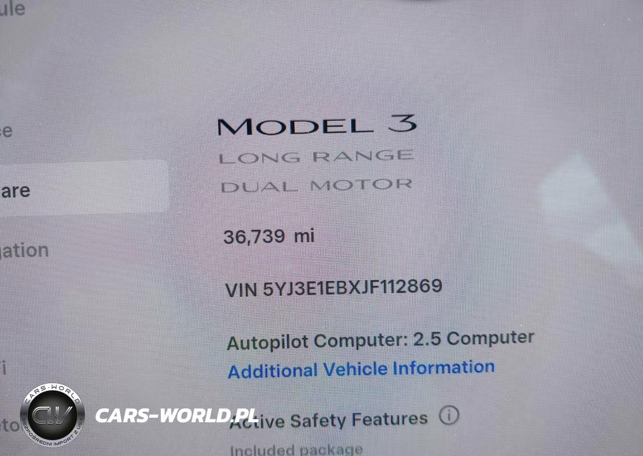 2018 Tesla Model 3 Long Range-Performance VIN:5YJ3E1EBXJF112869 - 15