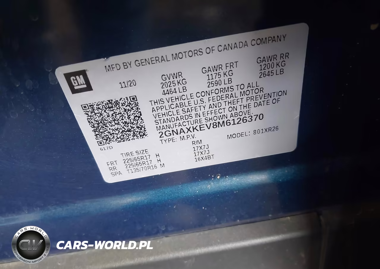 2021 Chevrolet Equinox Fwd Lt VIN:2GNAXKEV8M6126370 - 9