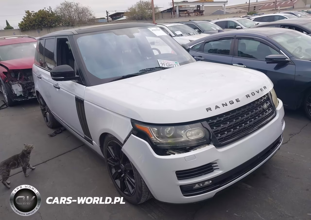 2016 Land Rover Range Rover 3.0L V6 Turbocharged Diesel Hse Td6 VIN:SALGS2KF7GA262536 - 1