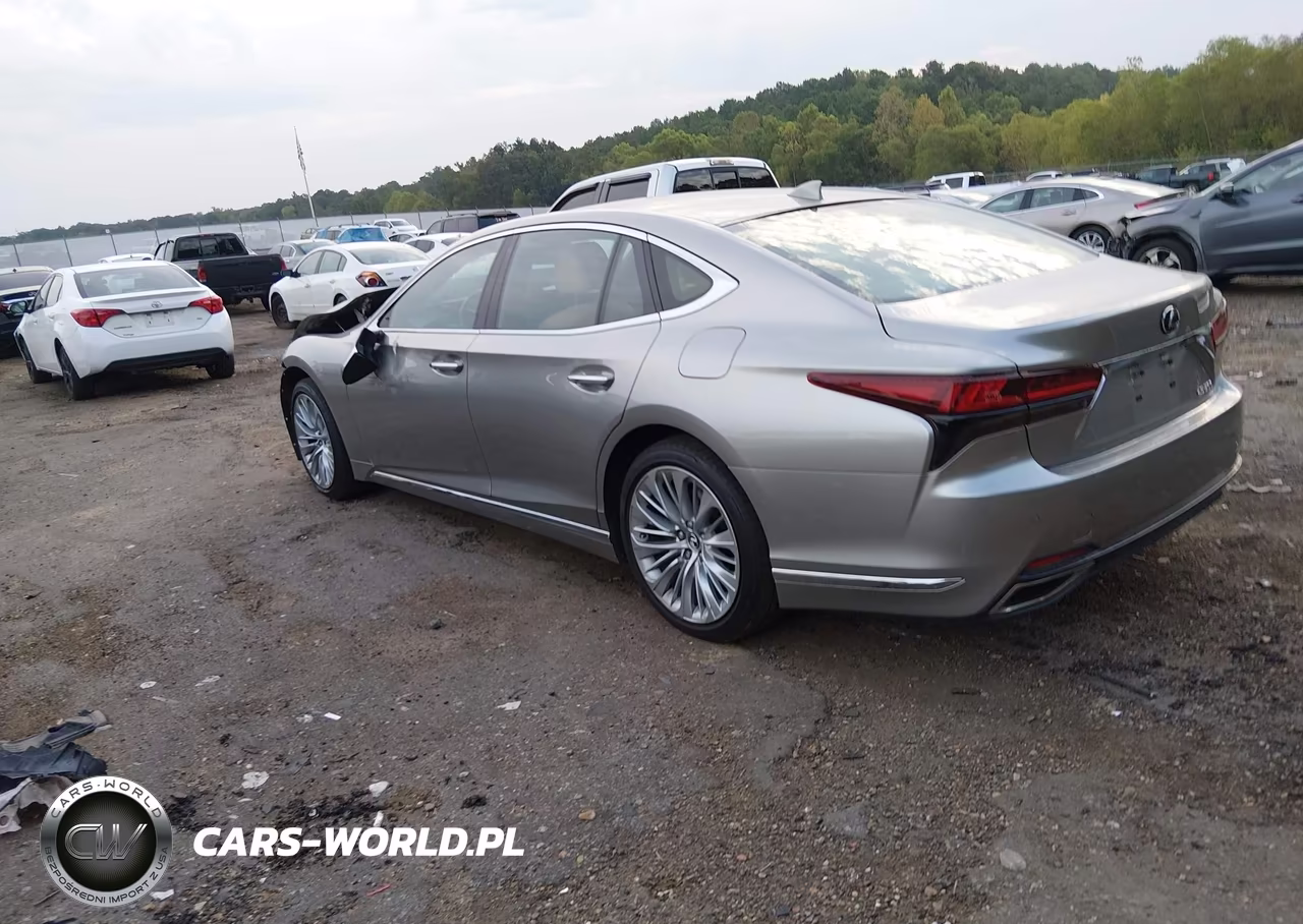 2021 Lexus Ls 500 VIN:JTHD51FF7M5014201 - 3