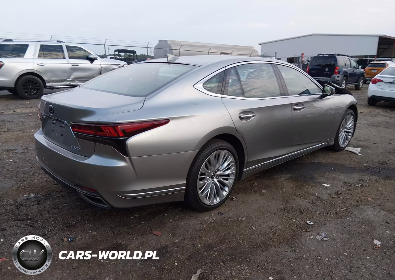 2021 Lexus Ls 500 VIN:JTHD51FF7M5014201 - 4