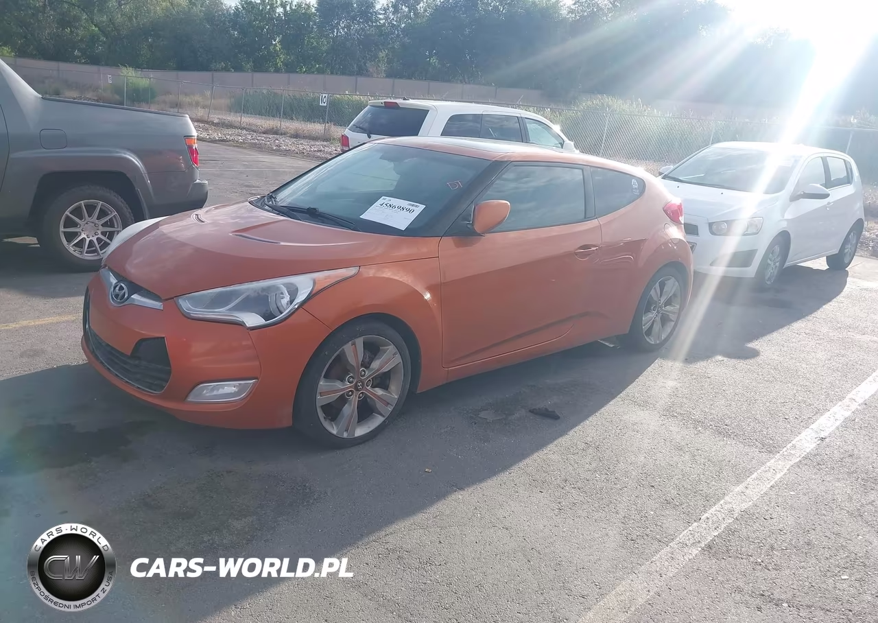 2012 Hyundai Veloster Base W-Black VIN:KMHTC6AD5CU068859 - 2