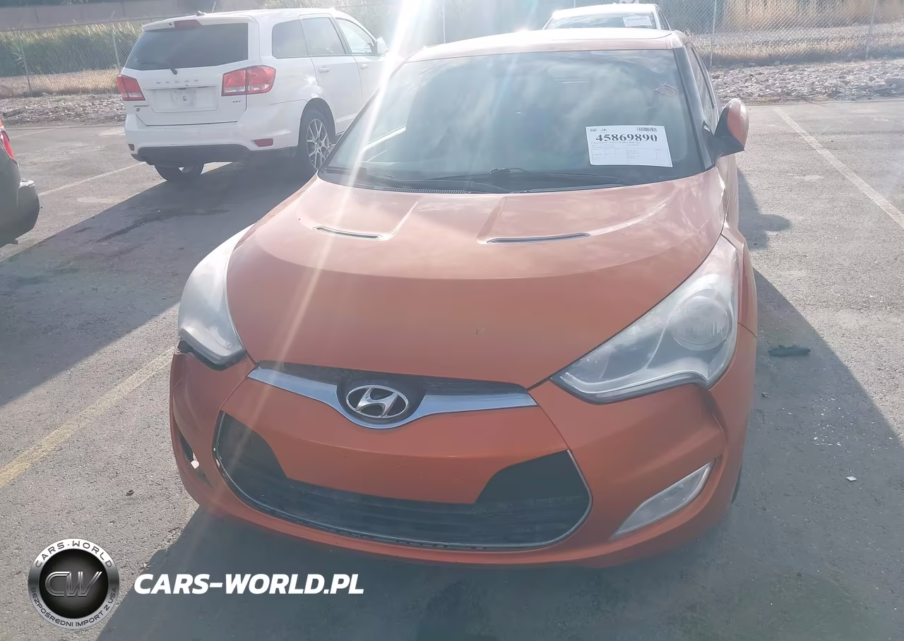 2012 Hyundai Veloster Base W-Black VIN:KMHTC6AD5CU068859 - 6