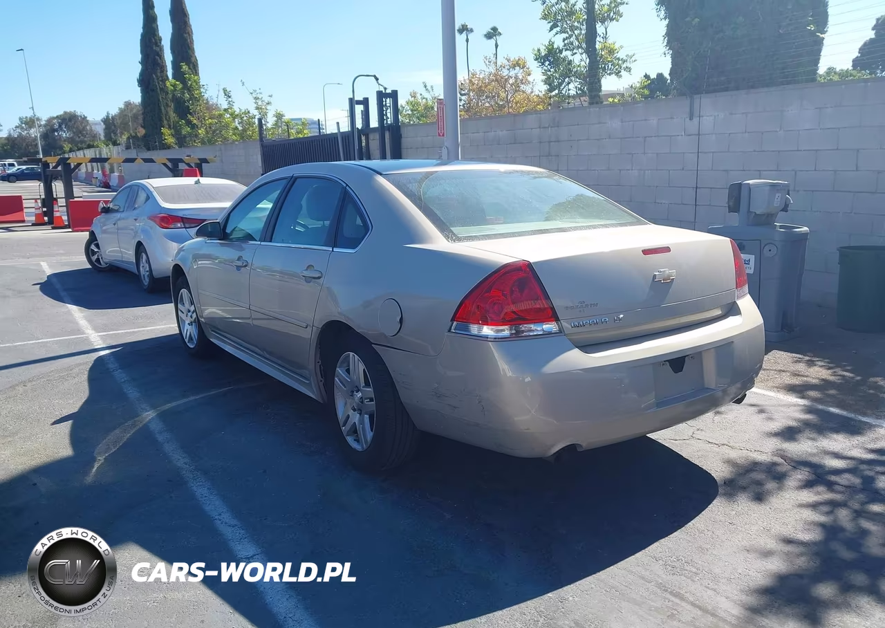 2012 Chevrolet Impala Lt VIN:2G1WG5E38C1239951 - 3