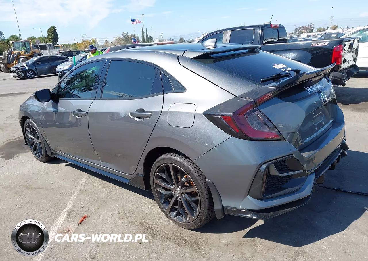 2021 Honda Civic Sport VIN:SHHFK7H45MU410321 - 3