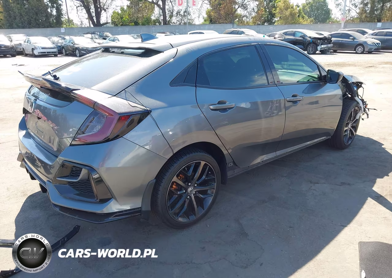 2021 Honda Civic Sport VIN:SHHFK7H45MU410321 - 4