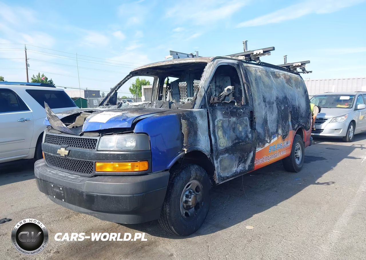 2020 Chevrolet Express Cargo Rwd 2500 Regular Wheelbase Wt VIN:1GCWGAFP6L1275113 - 2