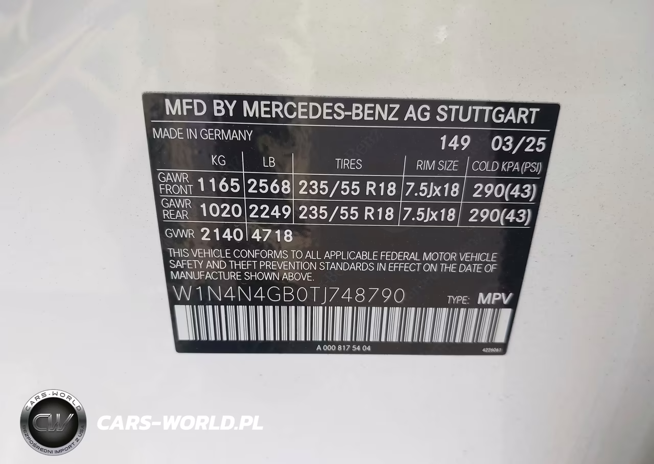 2026 Mercedes-Benz Gla 250 4Matic VIN:W1N4N4GB0TJ748790 - 9