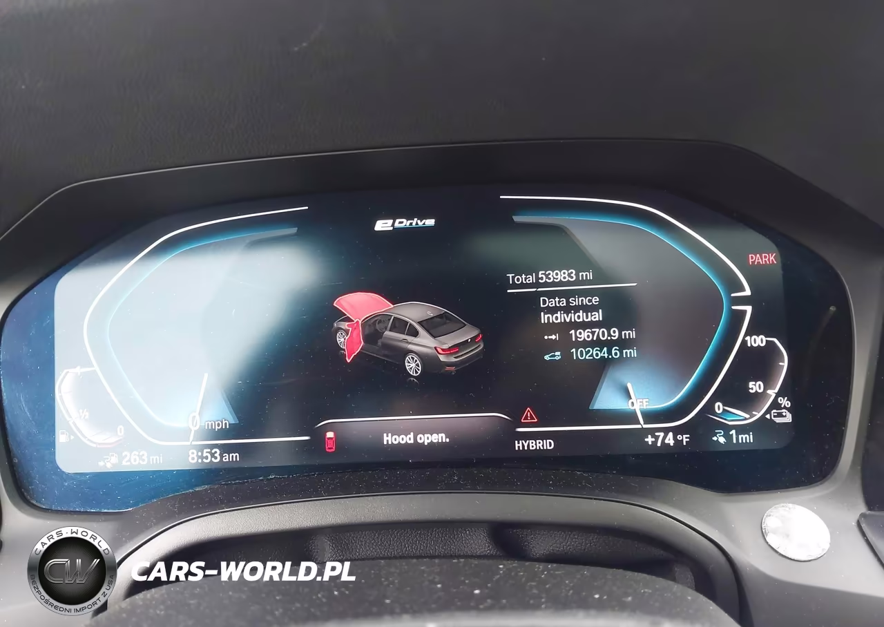 2021 BMW 330E VIN:3MW5P7J0XM8B55110 - 7